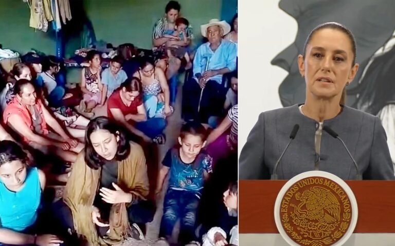 Narco amenaza en Guerrero, desesperados piden ayuda en redes y Sheinbaum cancela viaje al estado