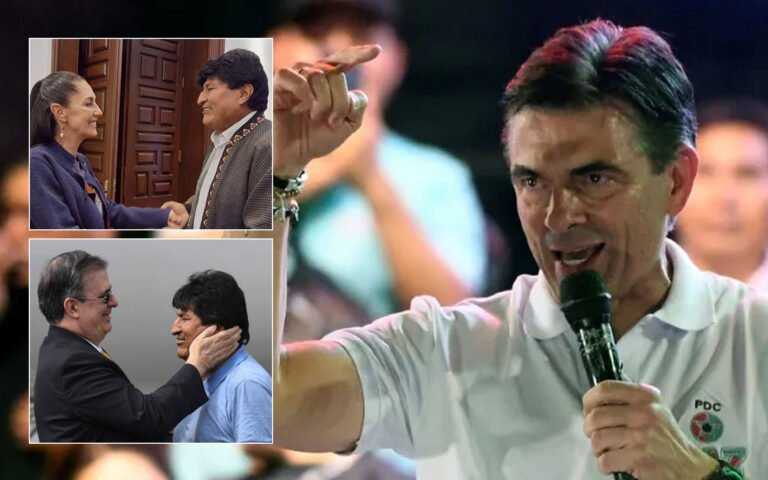 Adiós a 20 años de izquierda en Bolivia de Evo Morales, gana elección Rodrigo Paz
