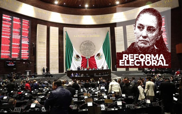 Autoritatismo y retroceso democrático con la Reforma Electoral de Sheinbaum
