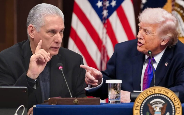 Cuba también va a caer dice Trump mientras reanuda relaciones diplomáticas con Venezuela