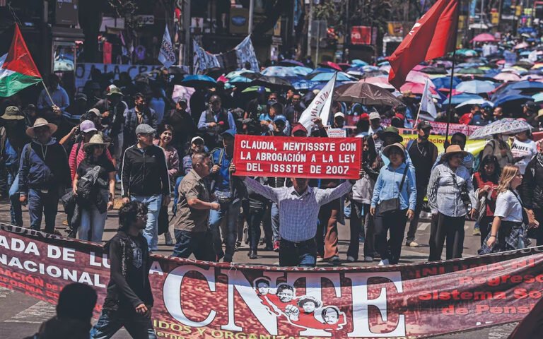 CNTE prepara bloqueo en Reforma, paro indefinido y protestas durante el Mundial