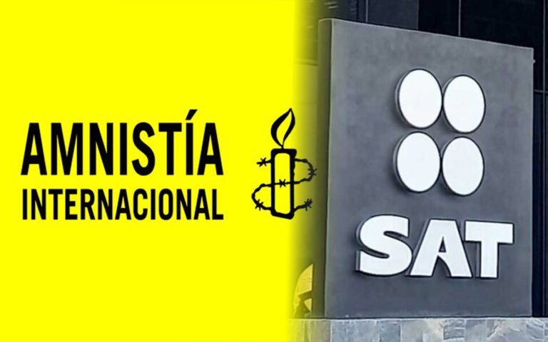 Amnistía Internacional arremete contra SAT por golpear a 113 ONGs contra corrupción y de DDHH