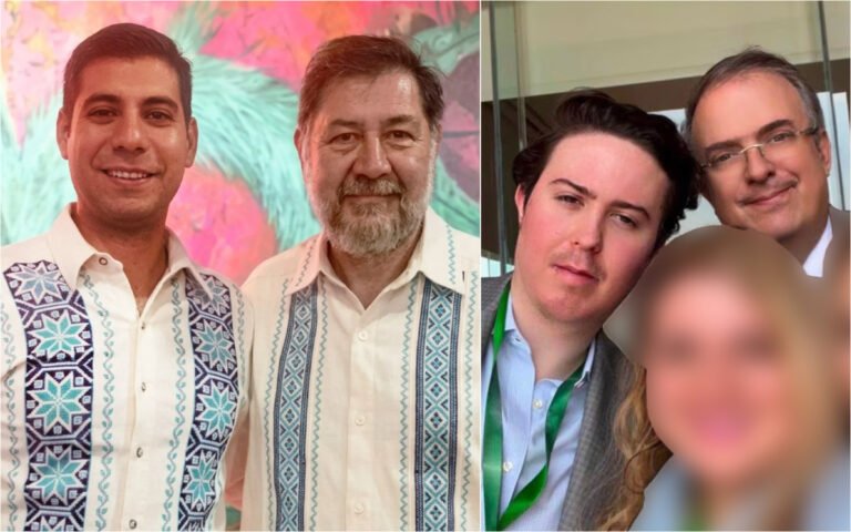 Los privilegiados hijos de la élite 4T: Noroña y Ebrard juniors tumban el discurso de Sheinbaum