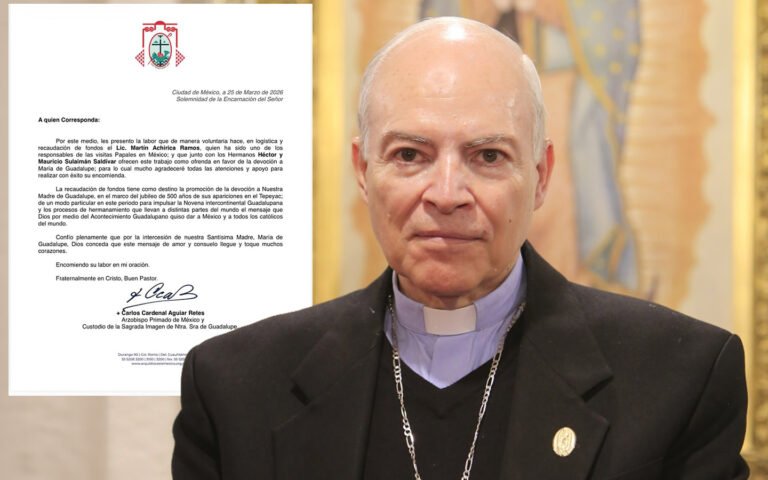 Aguiar Retes organiza colecta Guadalupana indebida en Filipinas con ayuda de los Sulaimán