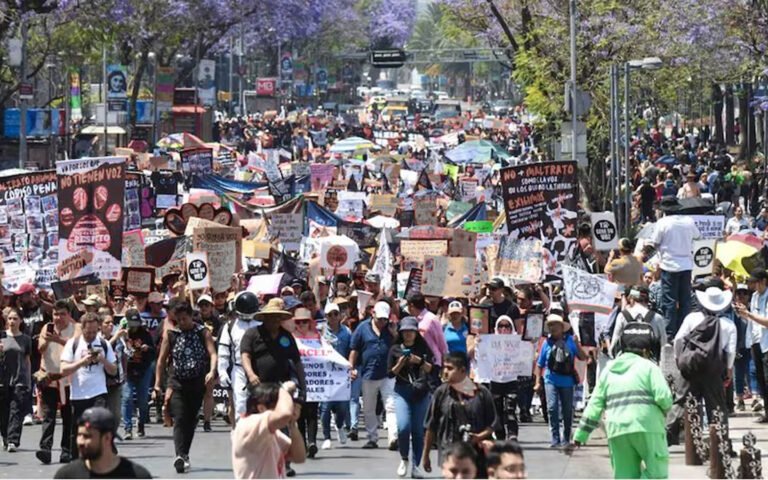 Preparan mega marcha para inauguración del Mundial en CDMX; apuntan al Azteca