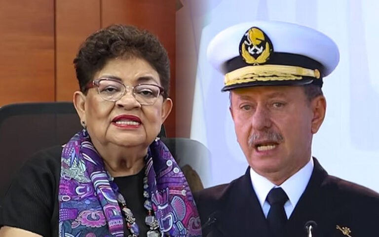 Ernestina Godoy (FGR) exonera al almirante Rafael Ojeda porque “denunció el huachicol”