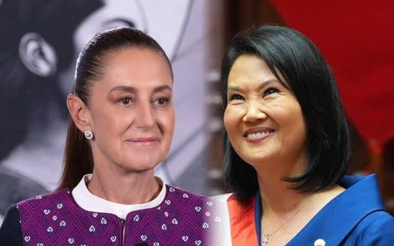 Fujimori y Sheinbaum reanudan relaciones; Perú permite a ex ministra asilada viajar a México