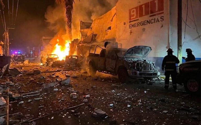Recrudece guerra del crimen: carros bomba, drones, 200 oficiales caídos en lo que va del 2026