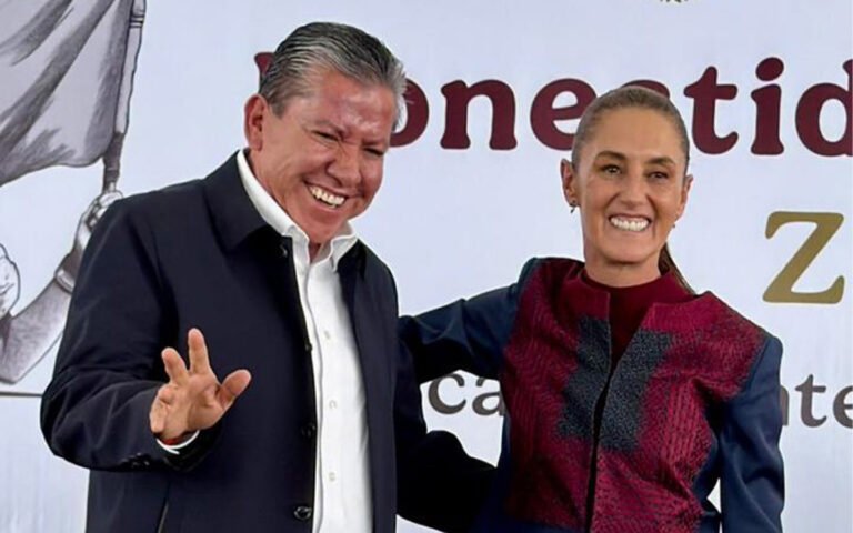 Sheinbaum reconoce trabajo de David Monreal  y destaca reducción de homicidios en Zacatecas